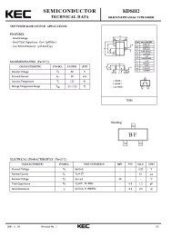 Datasheet KDS112 manufacturer KEC
